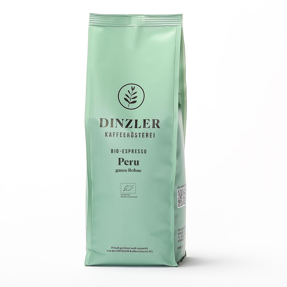 Dinzler Espresso Peru BIO Kaffee Experten